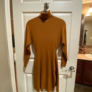 Mock neck sweater dress with tags!